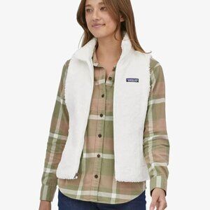 Women's Patagonia Los Gatos Fleece Vest - White - size XS